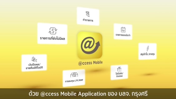 Krungsri @ccess Mobile Application